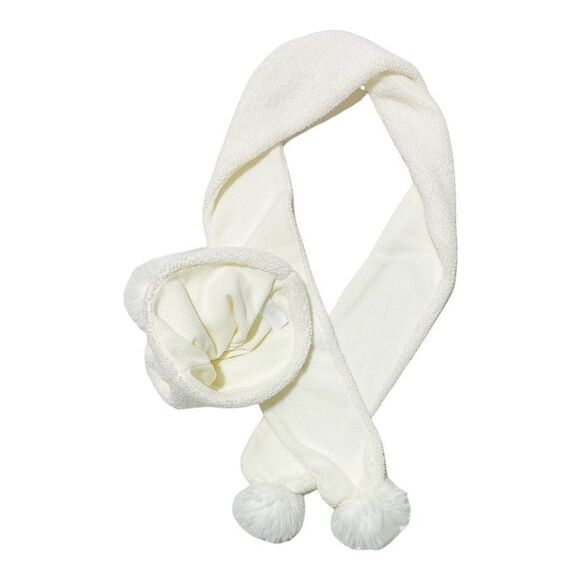 Gap Fleece Hat and Scarf with Pom Pom Cream - Picture 4 of 4